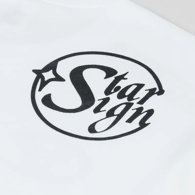 Champion x Aries Sponsor Long Sleeve T Shirt White-4