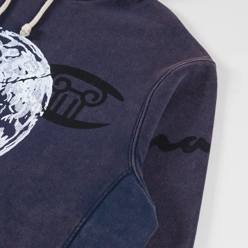 Champion x Aries Truth Hoodie Navy-5