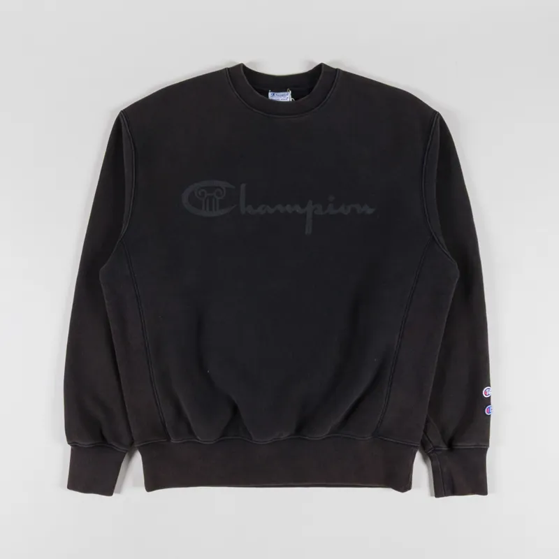 Champion x Aries Logo Sweatshirt Black