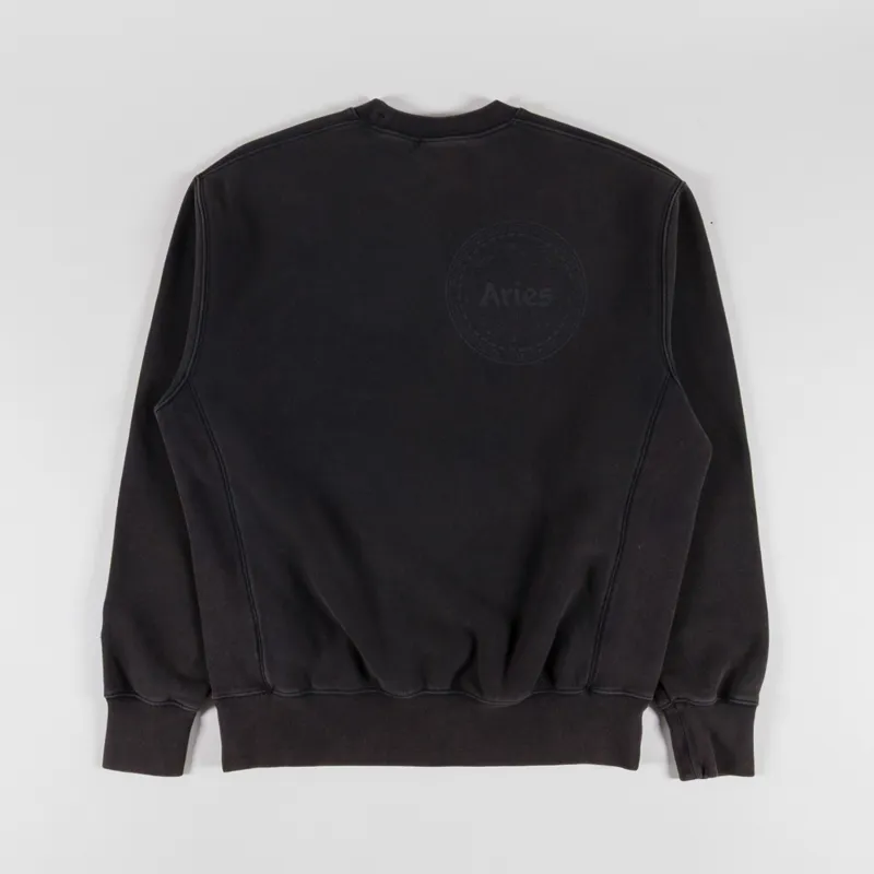 Champion x Aries Logo Sweatshirt Black-1