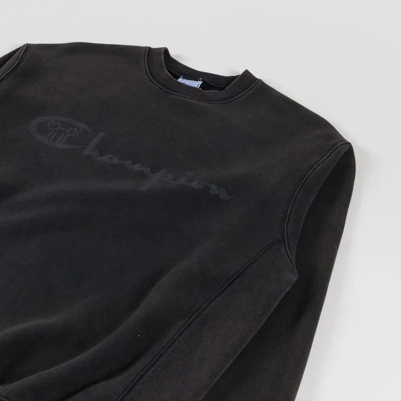 Champion x Aries Logo Sweatshirt Black-2