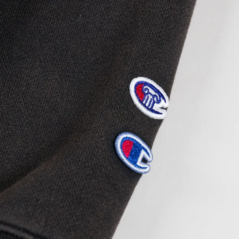 Champion x Aries Logo Sweatshirt Black-6