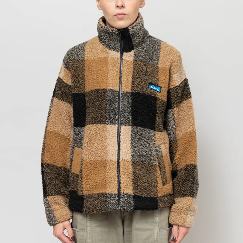 Kavu Womens Loven Jacket Hilltop Plaid
