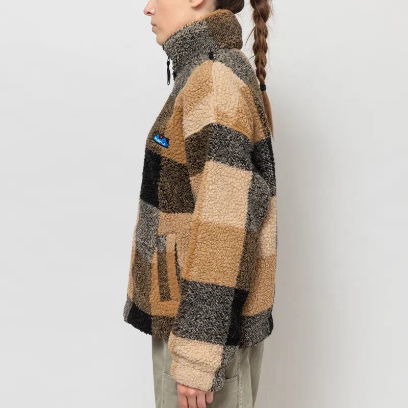 Kavu Womens Loven Jacket Hilltop Plaid-2