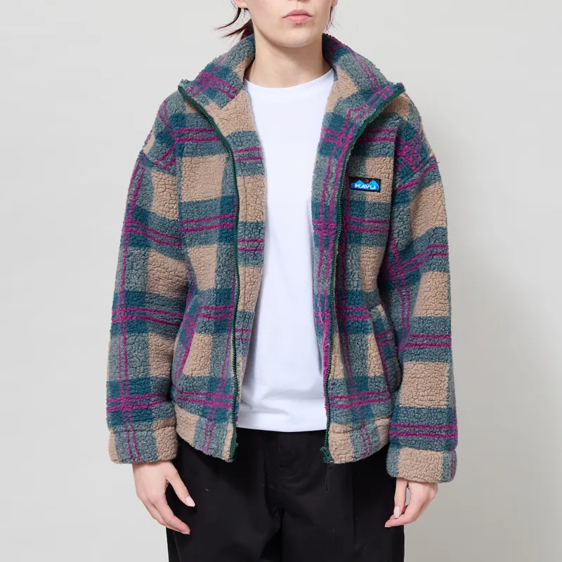 Kavu Womens Loven Jacket Party Plaid