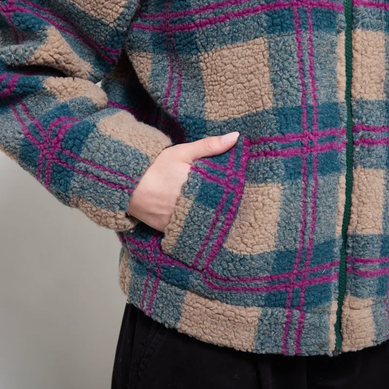 Kavu Womens Loven Jacket Party Plaid-7