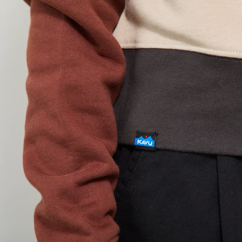 Kavu Womens Crew Crop Sweatshirt Mountain Meadow-7