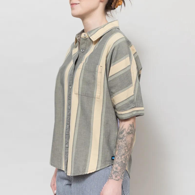 Kavu Womens Fairhope Shirt Lake Stripe-1