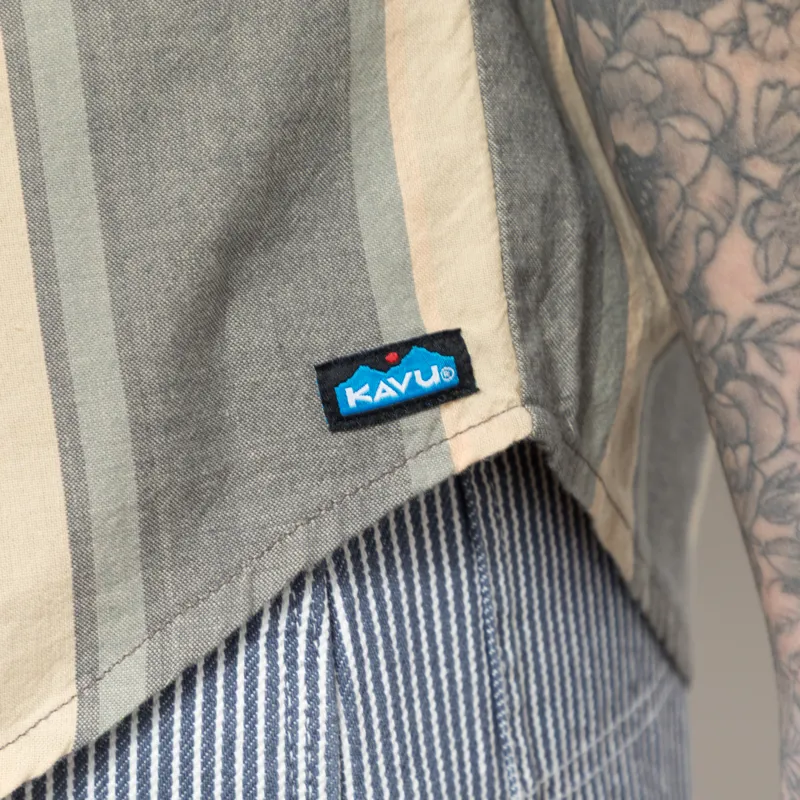 Kavu Womens Fairhope Shirt Lake Stripe-6