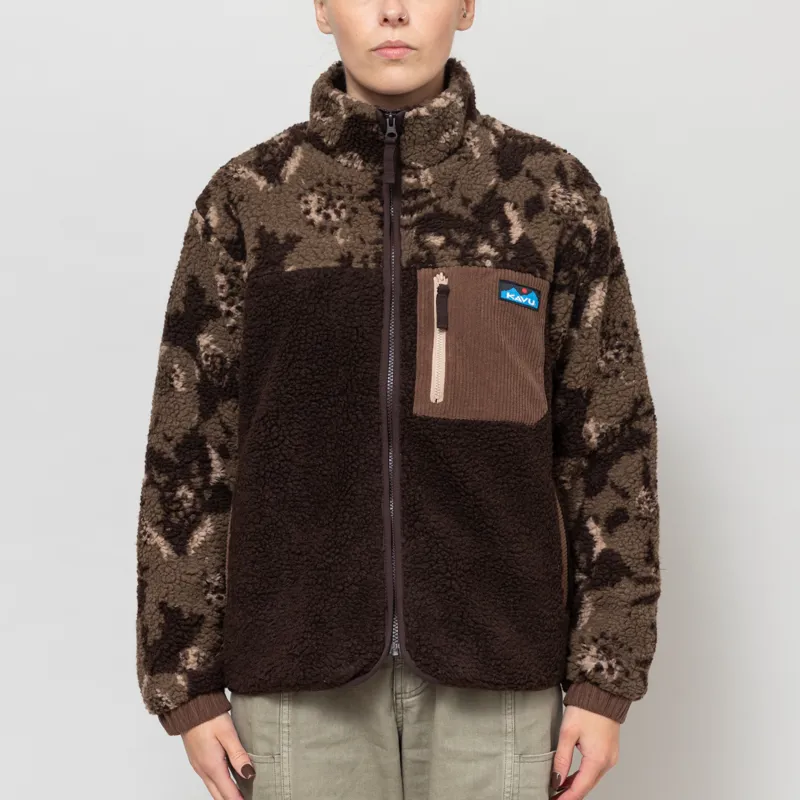 Kavu Womens Willow Creek Fleece Earth Bloom