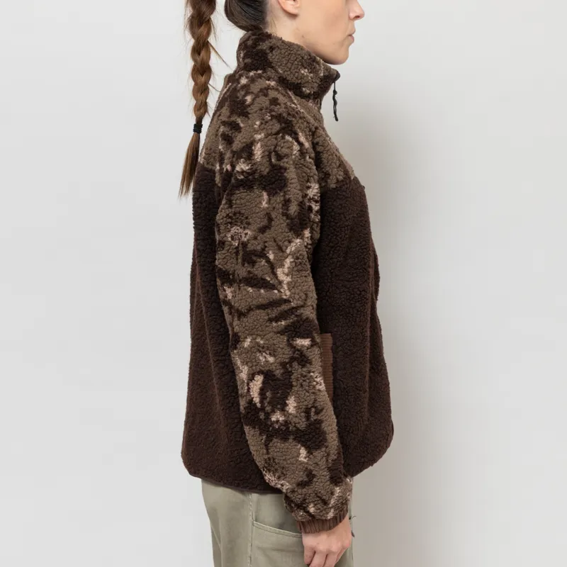 Kavu Womens Willow Creek Fleece Earth Bloom-4