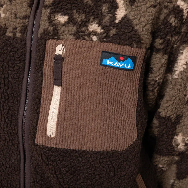 Kavu Womens Willow Creek Fleece Earth Bloom-6