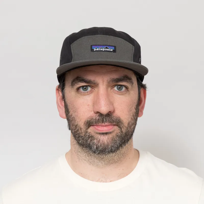 Patagonia Graphic Maclure Hat P-6 Label Black-1