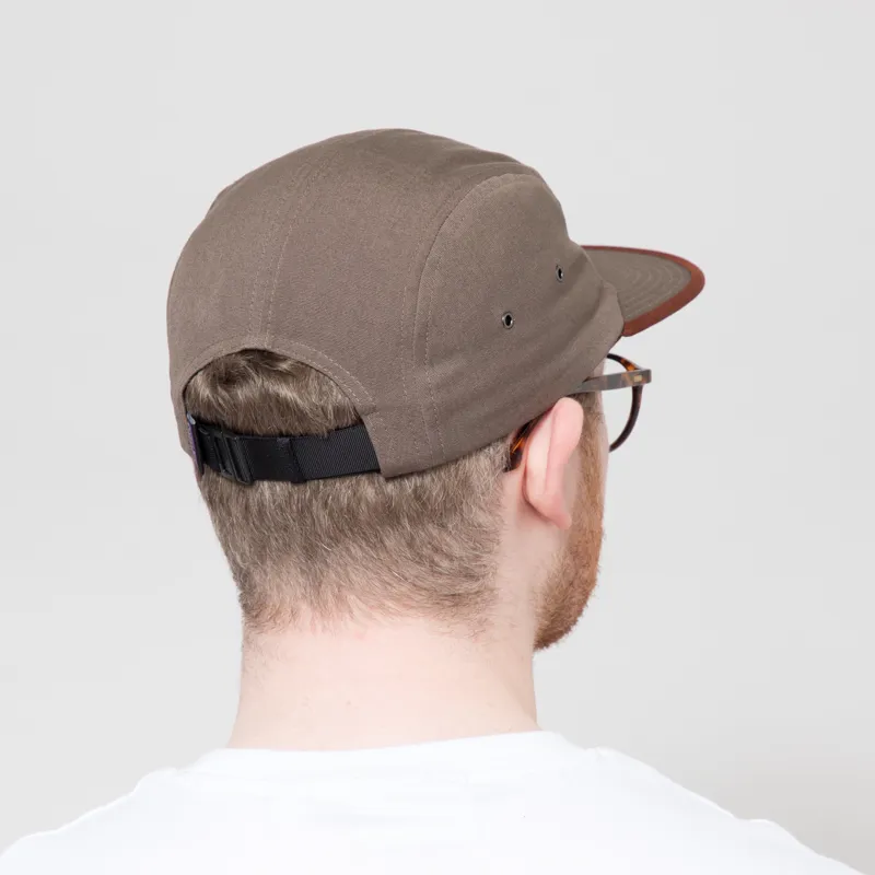Patagonia Graphic Maclure Hat Shop Sticker Marlow Brown-2