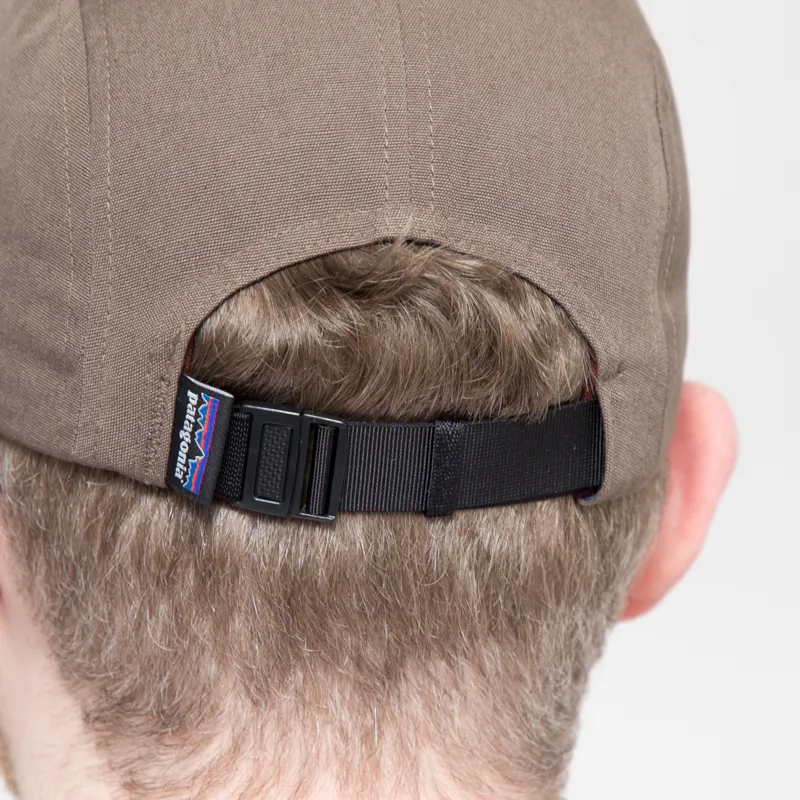 Patagonia Graphic Maclure Hat Shop Sticker Marlow Brown-4