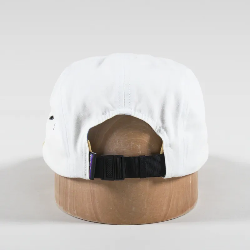 Patagonia Graphic Maclure Hat Shop Sticker Birch White-3