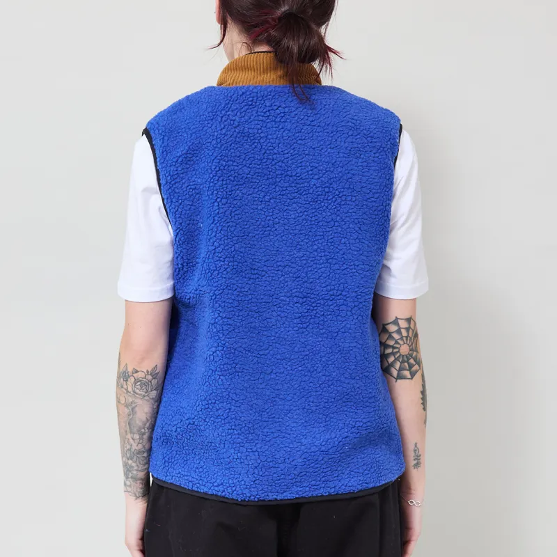 Kavu Womens Ozette Fleece Vest Admiral Blue-2