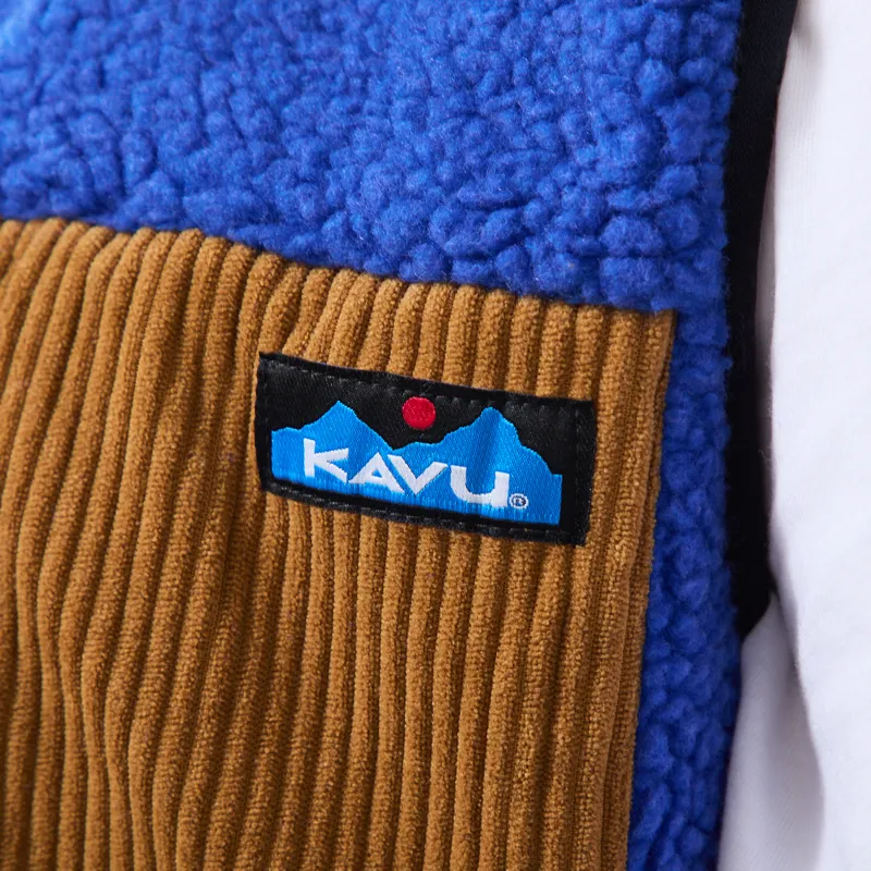 Kavu Womens Ozette Fleece Vest Admiral Blue-5