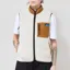Kavu Womens Ozette Fleece Vest Natural Wood