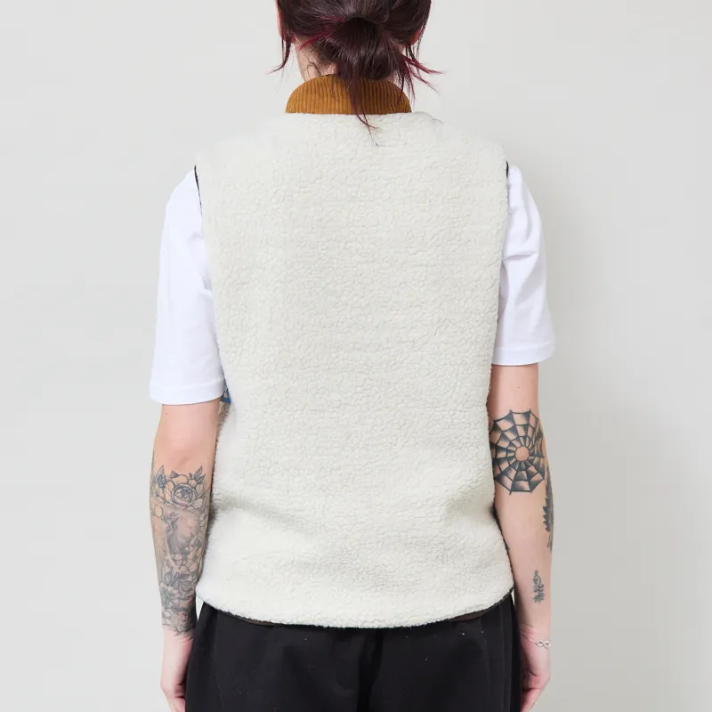 Kavu Womens Ozette Fleece Vest Natural Wood-2