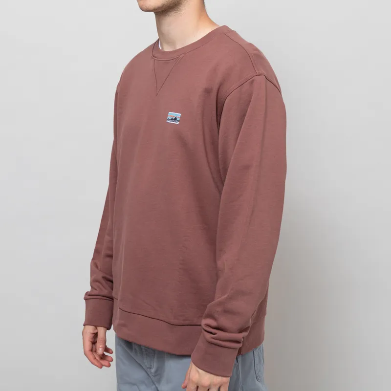 Patagonia Daily Crewneck Sweatshirt Dulse Mauve-1