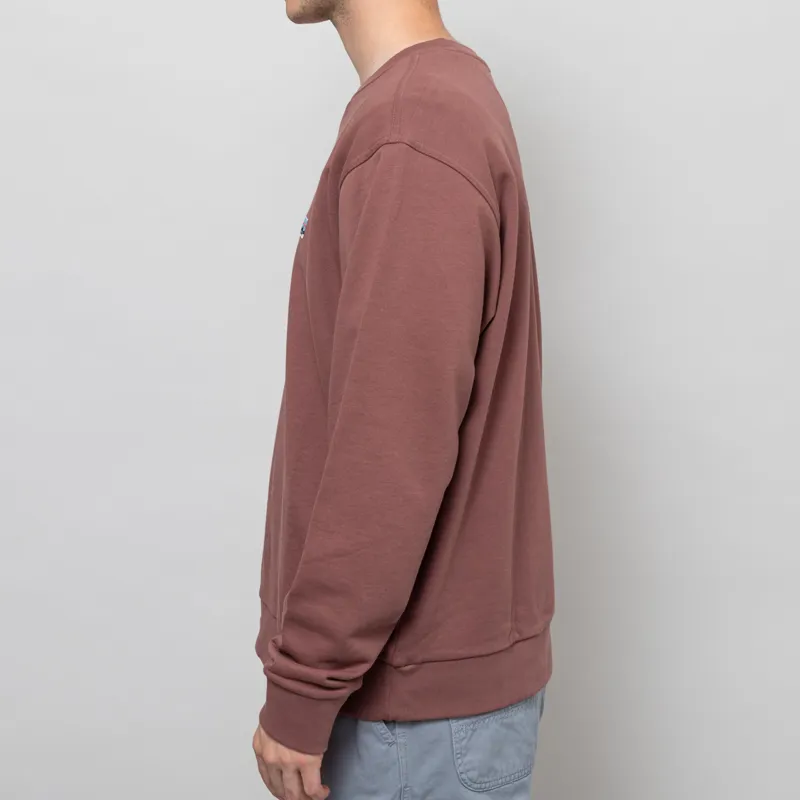 Patagonia Daily Crewneck Sweatshirt Dulse Mauve-2