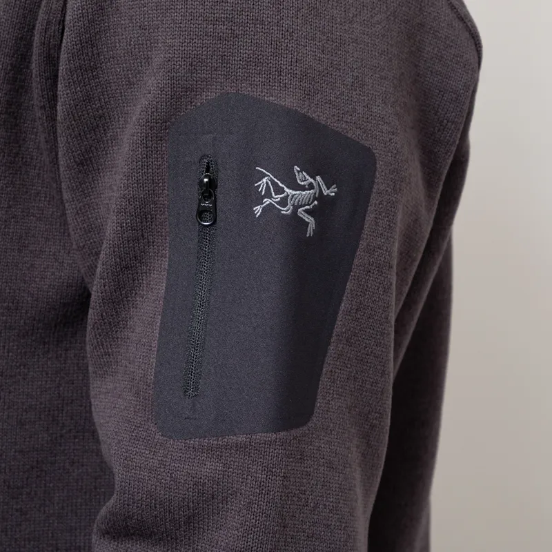 Arc'teryx Covert Half Zip Fleece Black Heather II-6