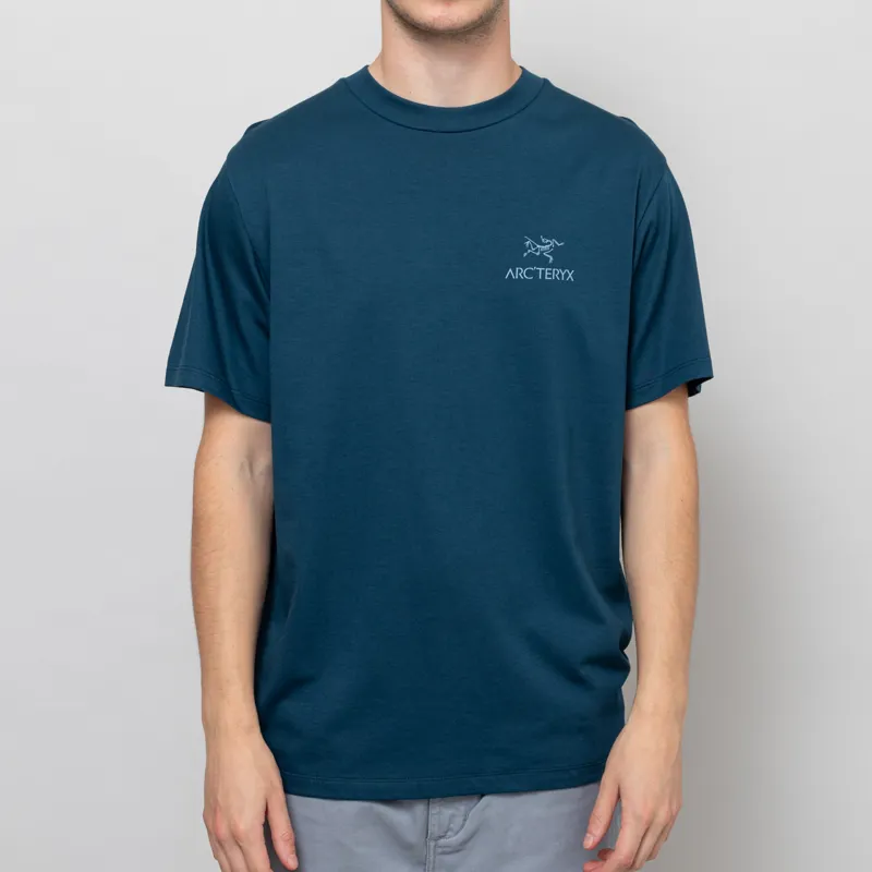 Arc'teryx Kragg SL Cotton Bird Word T Shirt Nightscape LT Night-2