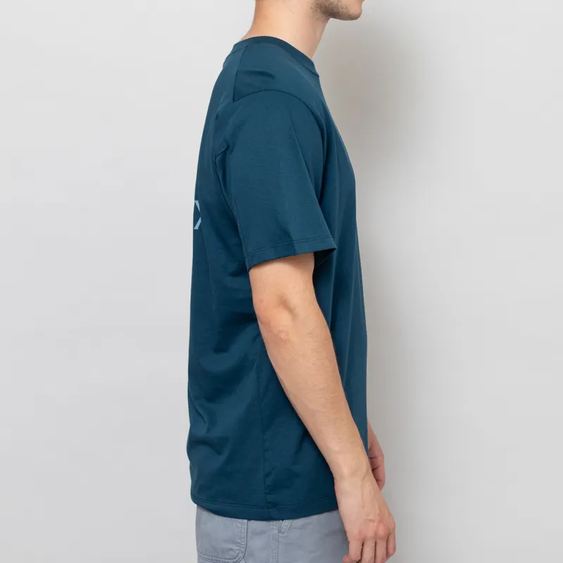 Arc'teryx Kragg SL Cotton Bird Word T Shirt Nightscape LT Night-1