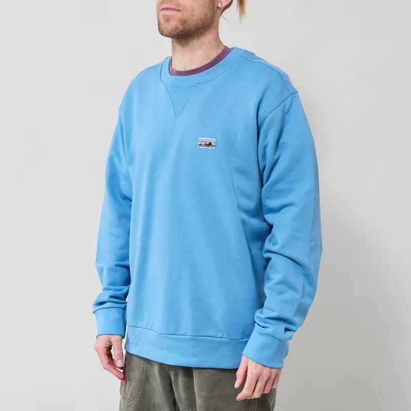Patagonia Daily Crewneck Sweatshirt Shore Blue-1