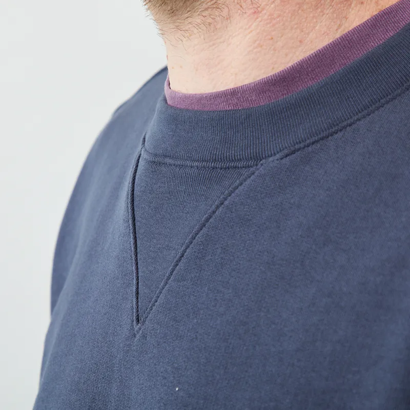 Patagonia Daily Crewneck Sweatshirt Smolder Blue-4