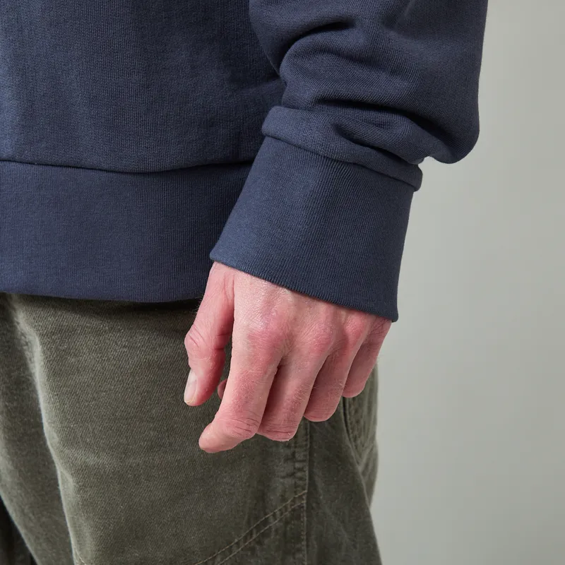 Patagonia Daily Crewneck Sweatshirt Smolder Blue-7