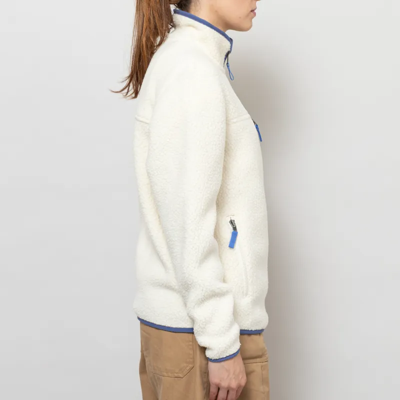 Patagonia Womens Retro Pile Fleece Jacket Natural-4