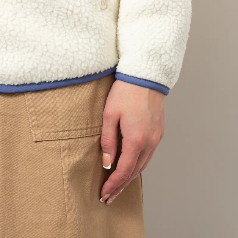 Patagonia Womens Retro Pile Fleece Jacket Natural-8