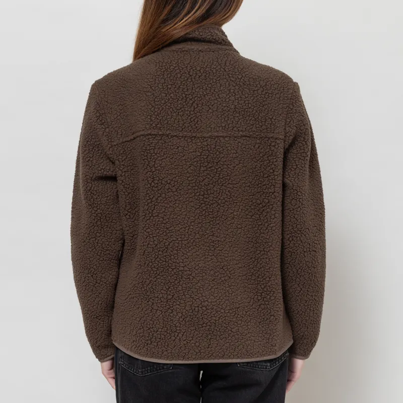 Patagonia Womens Retro Pile Fleece Jacket Otter Brown-3
