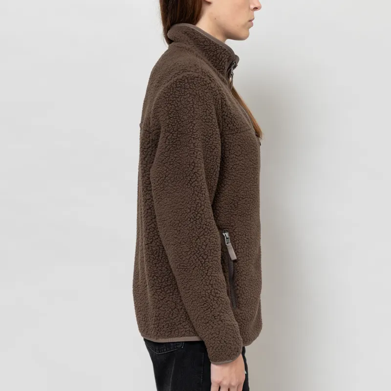 Patagonia Womens Retro Pile Fleece Jacket Otter Brown-4