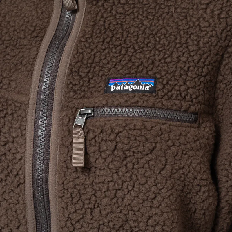 Patagonia Womens Retro Pile Fleece Jacket Otter Brown-6