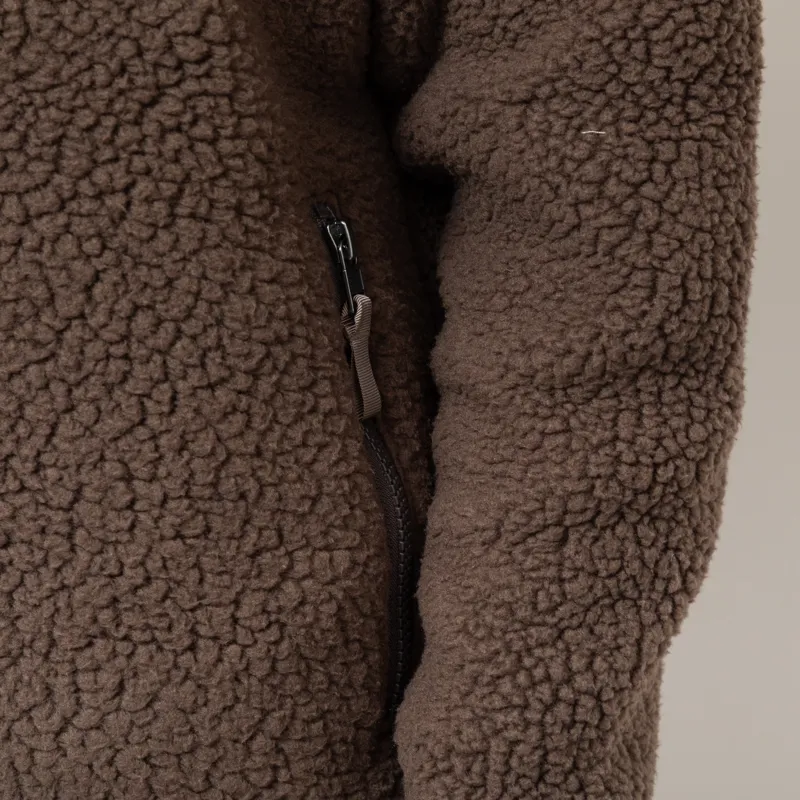 Patagonia Womens Retro Pile Fleece Jacket Otter Brown-9