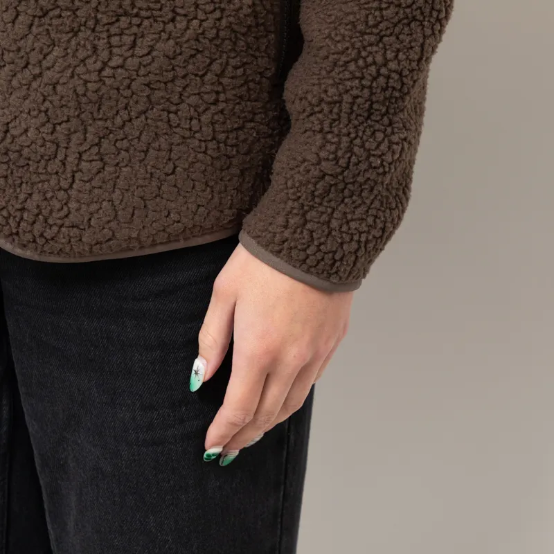 Patagonia Womens Retro Pile Fleece Jacket Otter Brown-8