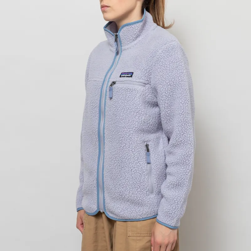 Patagonia Womens Retro Pile Fleece Jacket Permafrost Purple-1