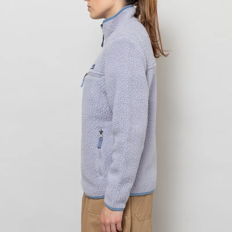 Patagonia Womens Retro Pile Fleece Jacket Permafrost Purple-2