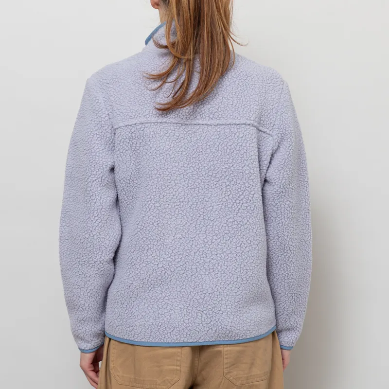 Patagonia Womens Retro Pile Fleece Jacket Permafrost Purple-3