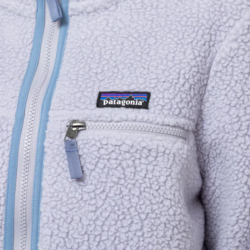 Patagonia Womens Retro Pile Fleece Jacket Permafrost Purple-6