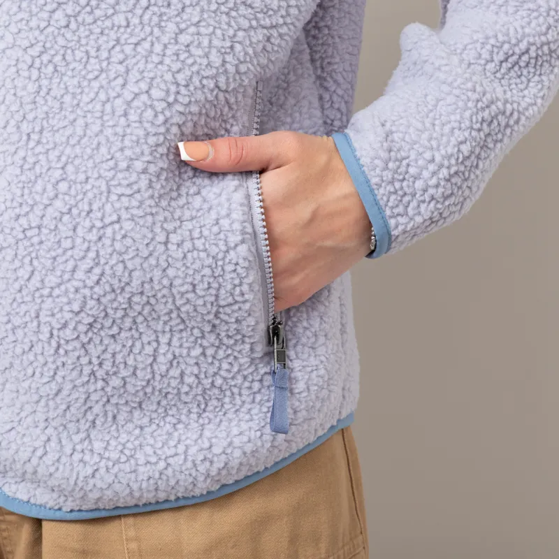 Patagonia Womens Retro Pile Fleece Jacket Permafrost Purple-9