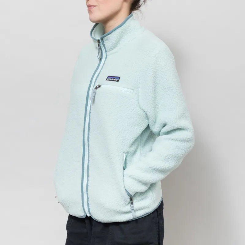 Patagonia Womens Retro Pile Fleece Jacket Thin Ice-1