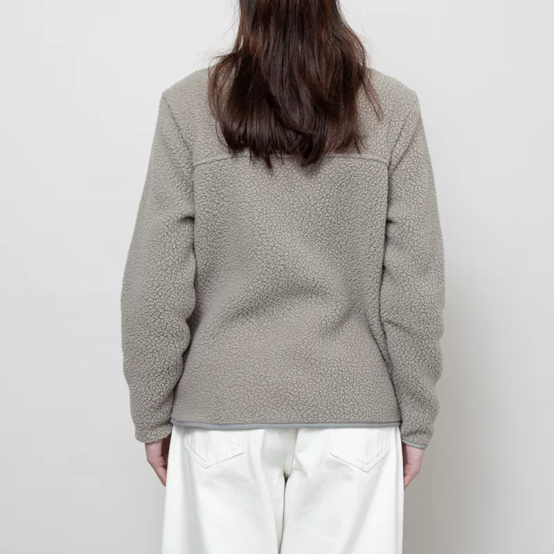 Patagonia Womens Retro Pile Fleece Jacket River Rock Green-3