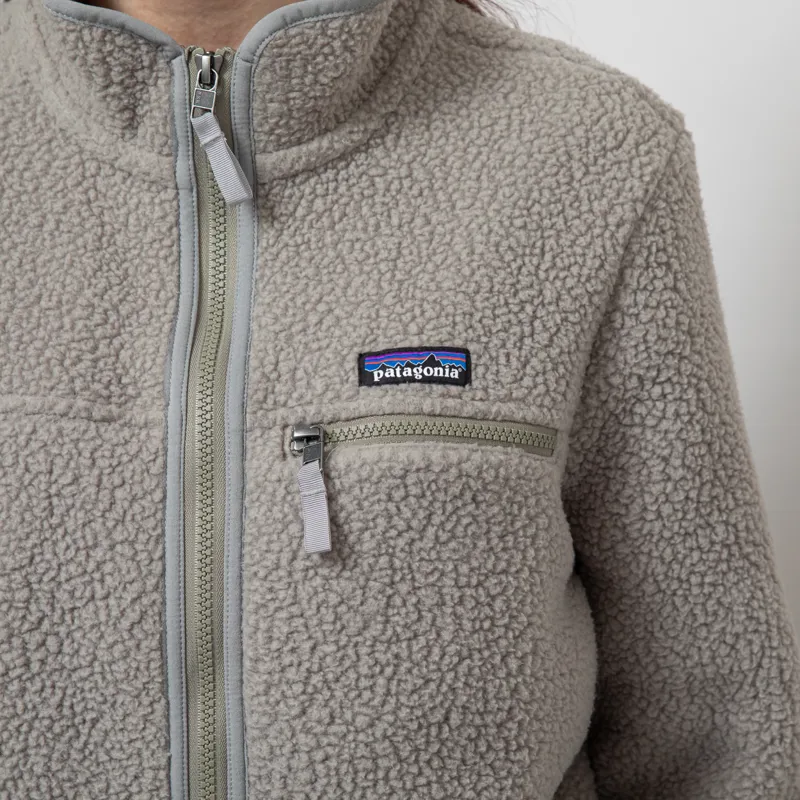 Patagonia Womens Retro Pile Fleece Jacket River Rock Green-5