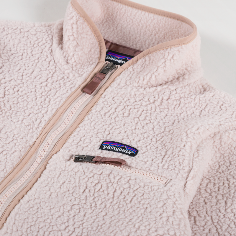 Patagonia Womens Retro Pile Fleece Jacket Shroom Taupe-7