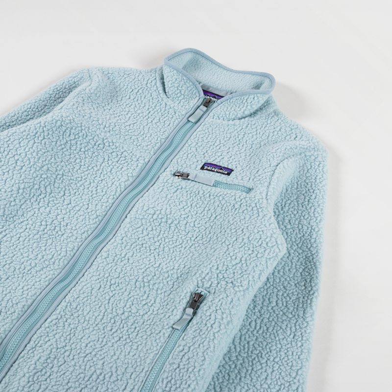 Patagonia Womens Retro Pile Fleece Jacket Thermal Blue-2