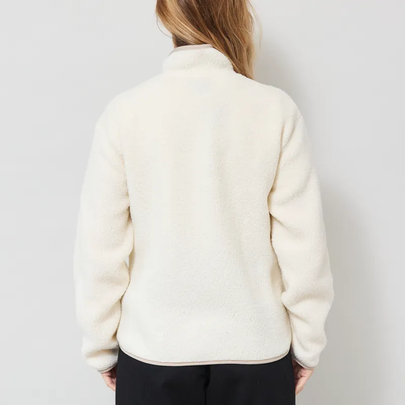 Patagonia Womens Retro Pile Fleece Jacket Natural-2